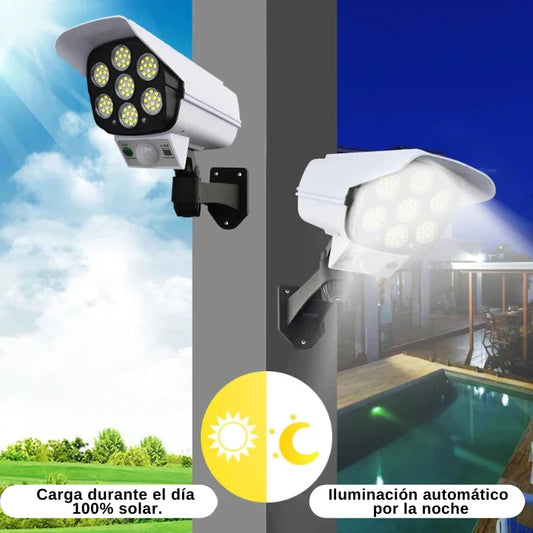 Foco Led Solar Tipo Camara
