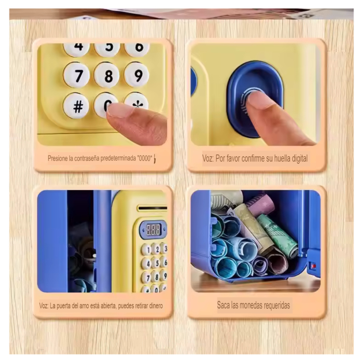 Caja Fuerte Infantil De Nave Espacial