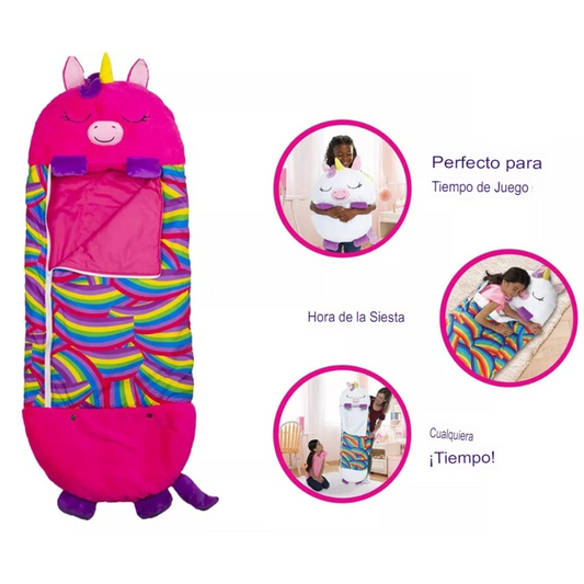 Saco de Dormir 2 en 1 Diseño Unicornio