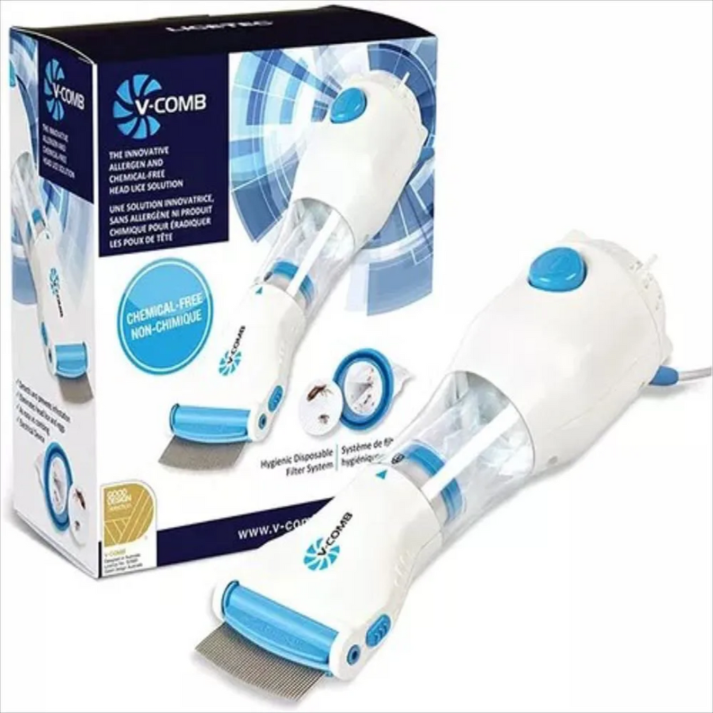 Peine Aspirador Eléctrico para Pediculosis