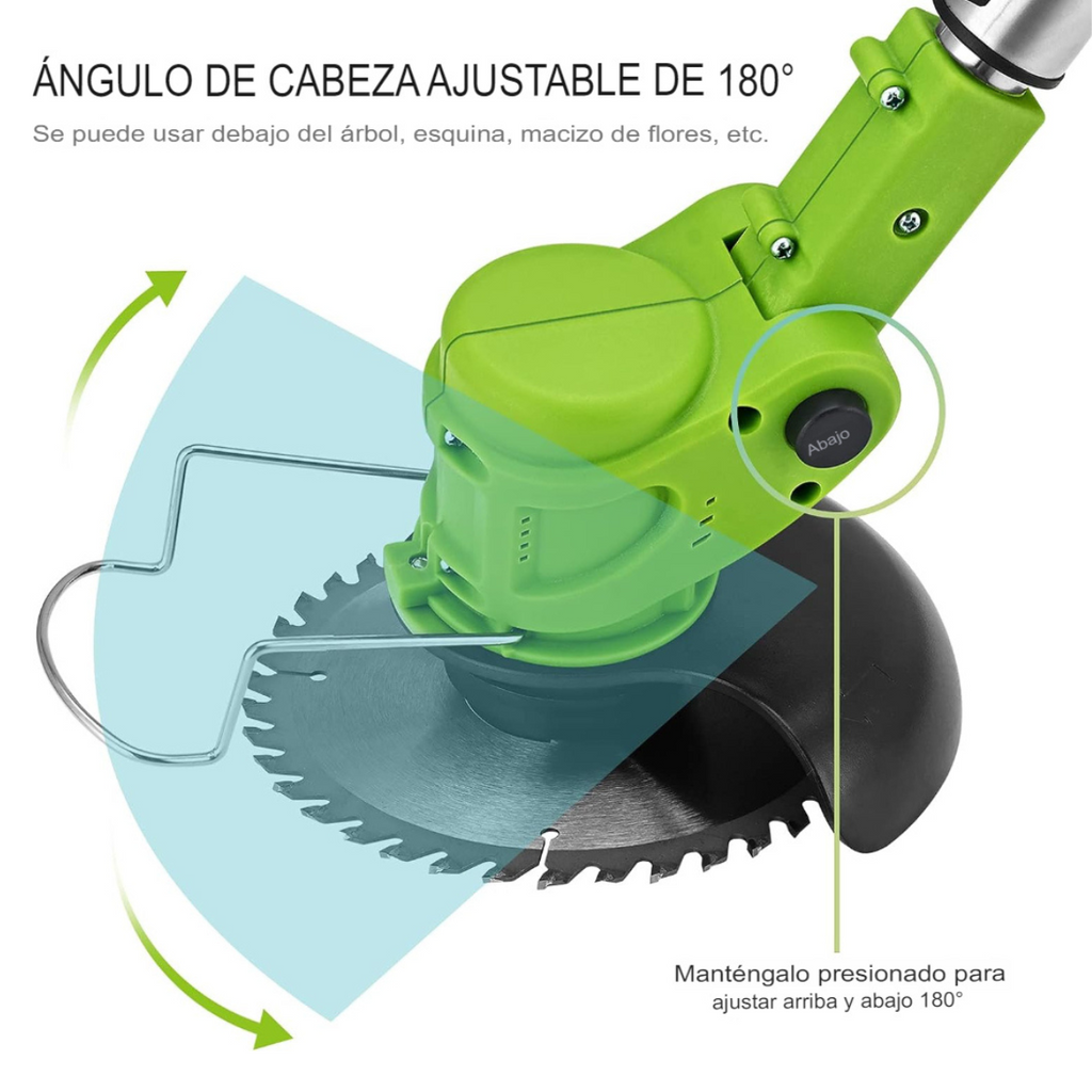 Podadora Inalámbrica/podadora de alturas 2 en 1