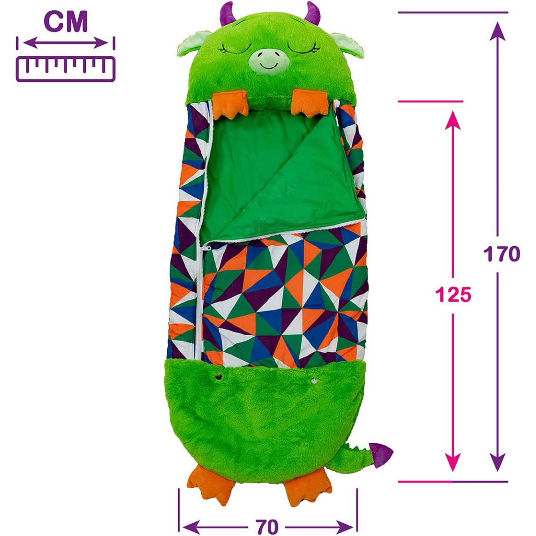 Saco de Dormir 2 en 1 Diseño Gecko