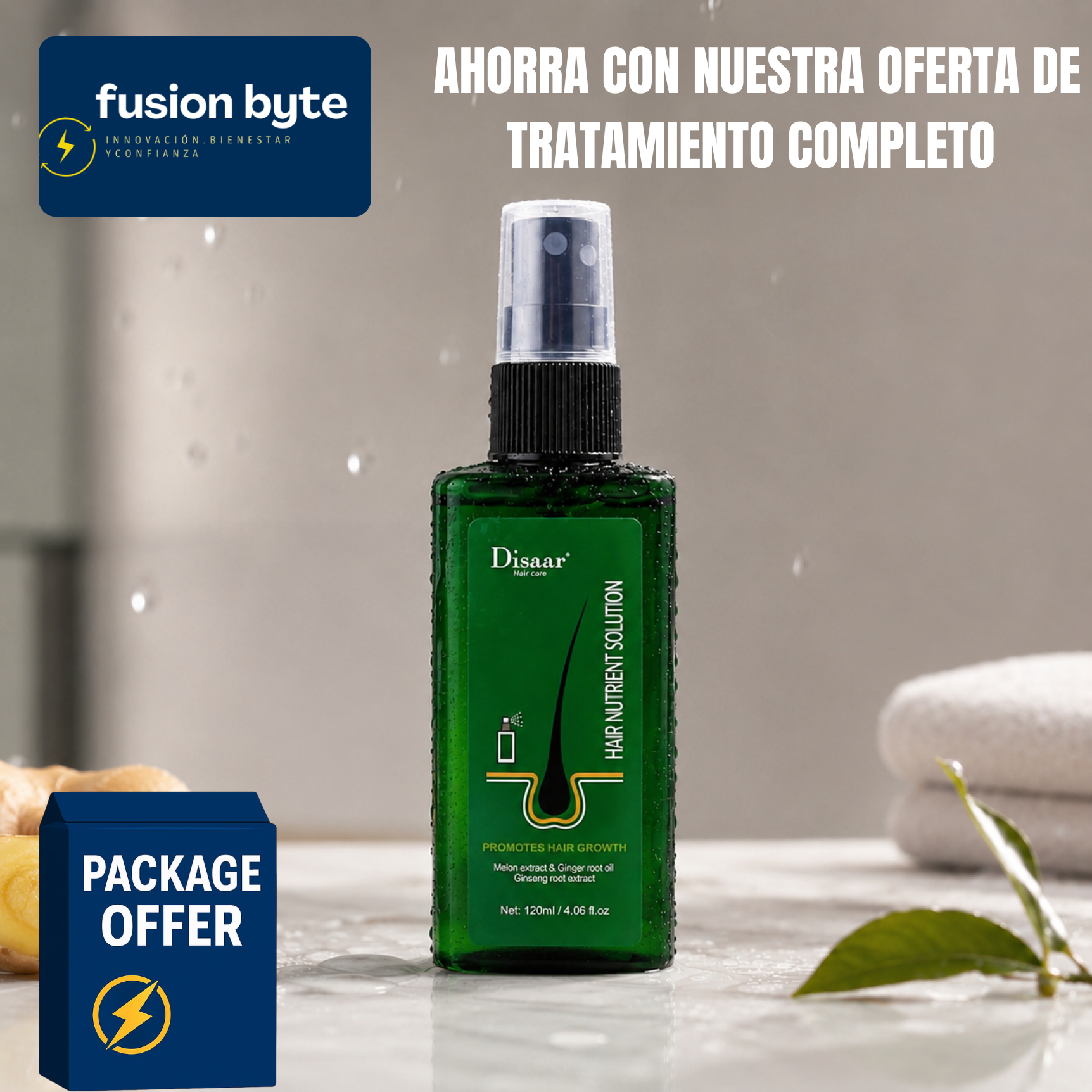 Spray Capilar Anticaída Disaar 120ml (oferta de pack🔥)