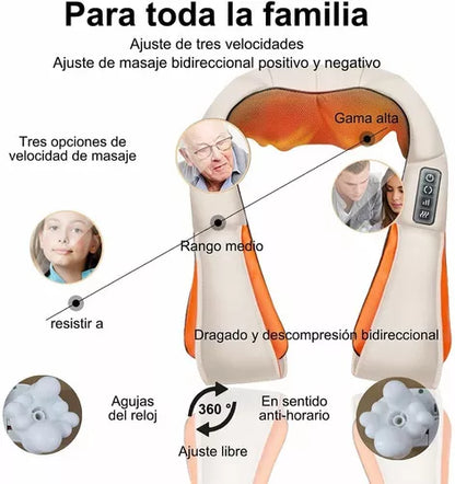 Masajeador Cuello Espalda Hombro Cintura