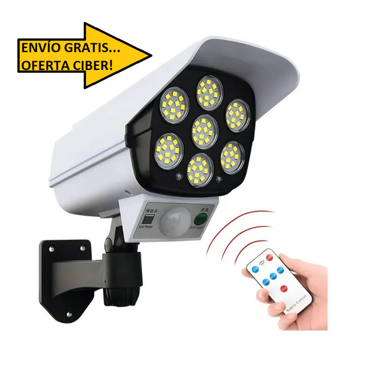 Foco Led Solar Tipo Camara