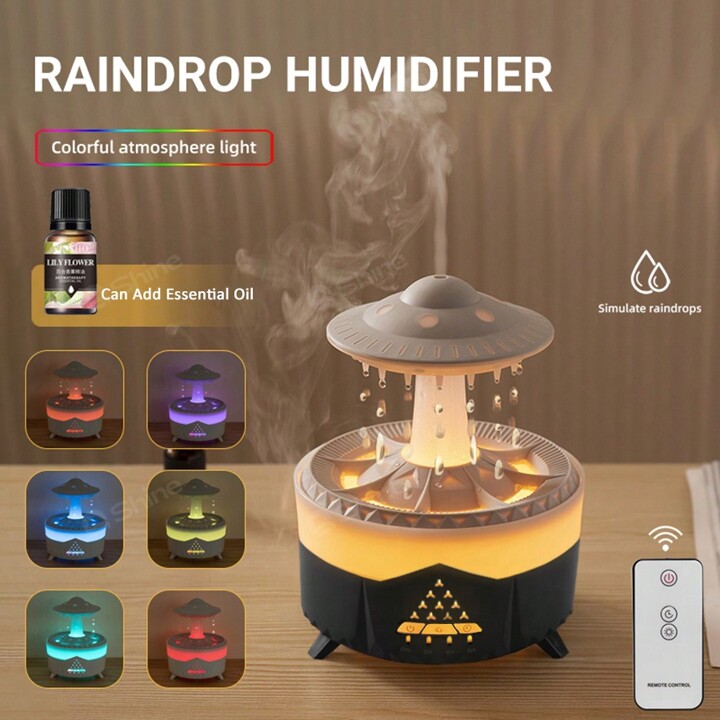 *HUMIDIFICADOR DIFUSOR DE AROMAS HONGO