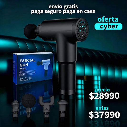 FASCIAL GUN - PISTOLA MASAJEADORA