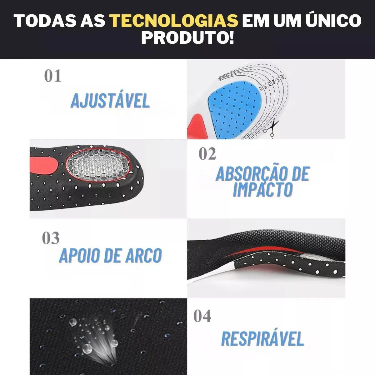 PLANTILLA GEL ORTOPEDICA