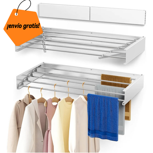 Tendedero Discreto de Pared