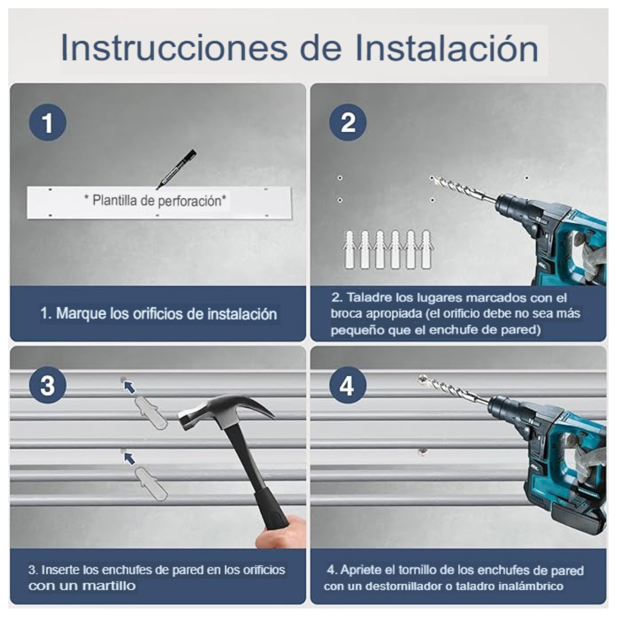 Tendedero Discreto de Pared